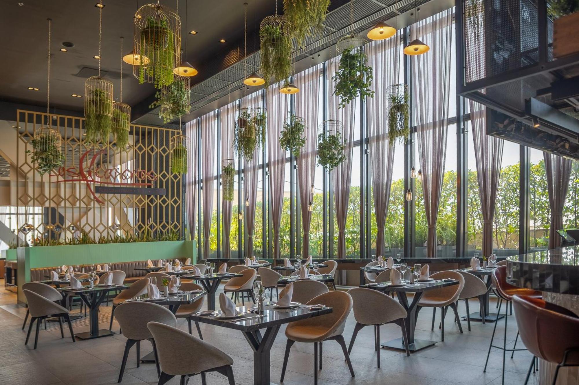Fiesta Americana Viaducto Aeropuerto Mexico City Exterior photo Restaurant interior