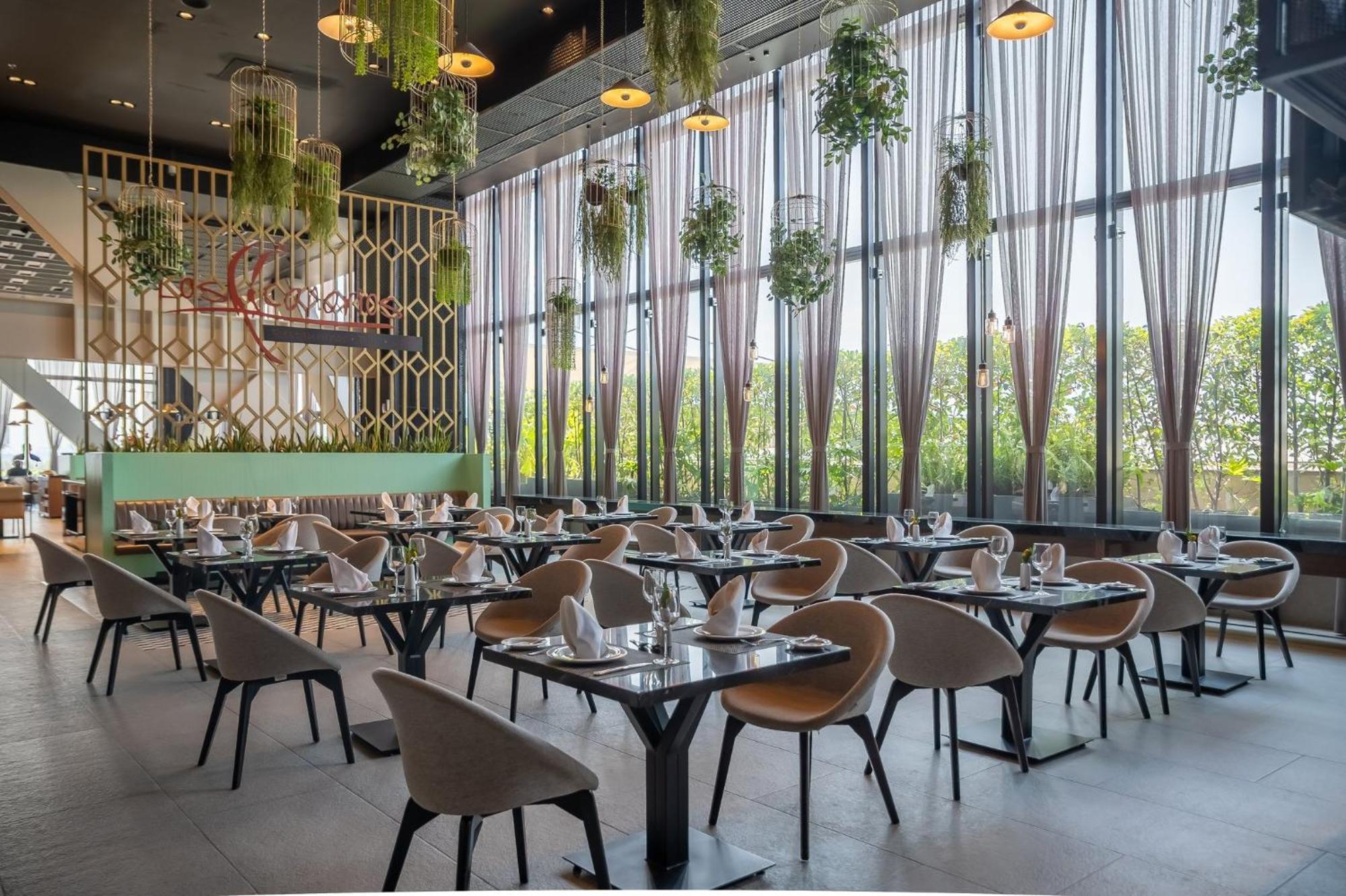 Fiesta Americana Viaducto Aeropuerto Mexico City Exterior photo Restaurant interior