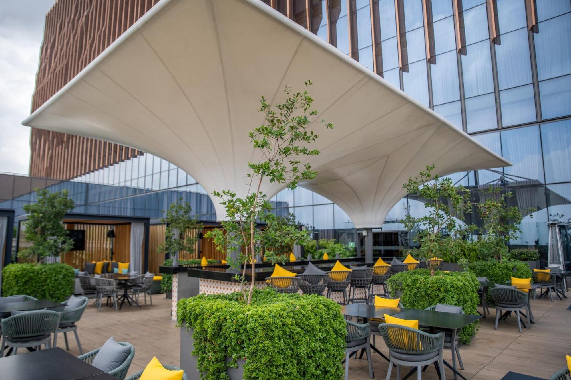 Fiesta Americana Viaducto Aeropuerto Mexico City Exterior photo The Sky Bar